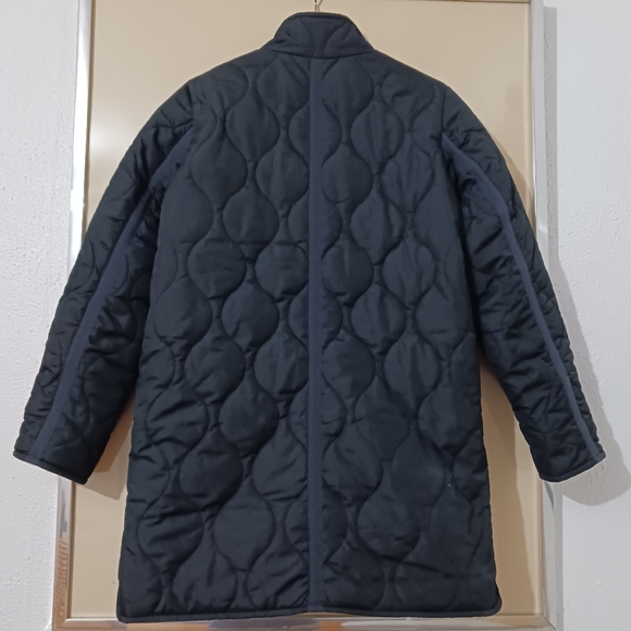J Crew quilted black cocoon puffer jacket size ST - Picture 4 of 11